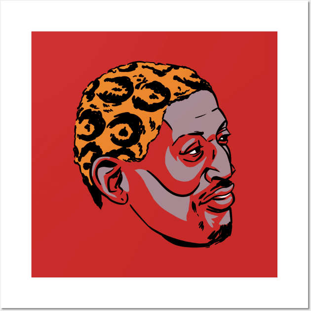 Rodman Wall Art by sombreroinc